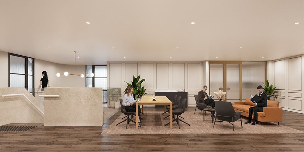 Axiom Workplaces-ARRIVAL AREA